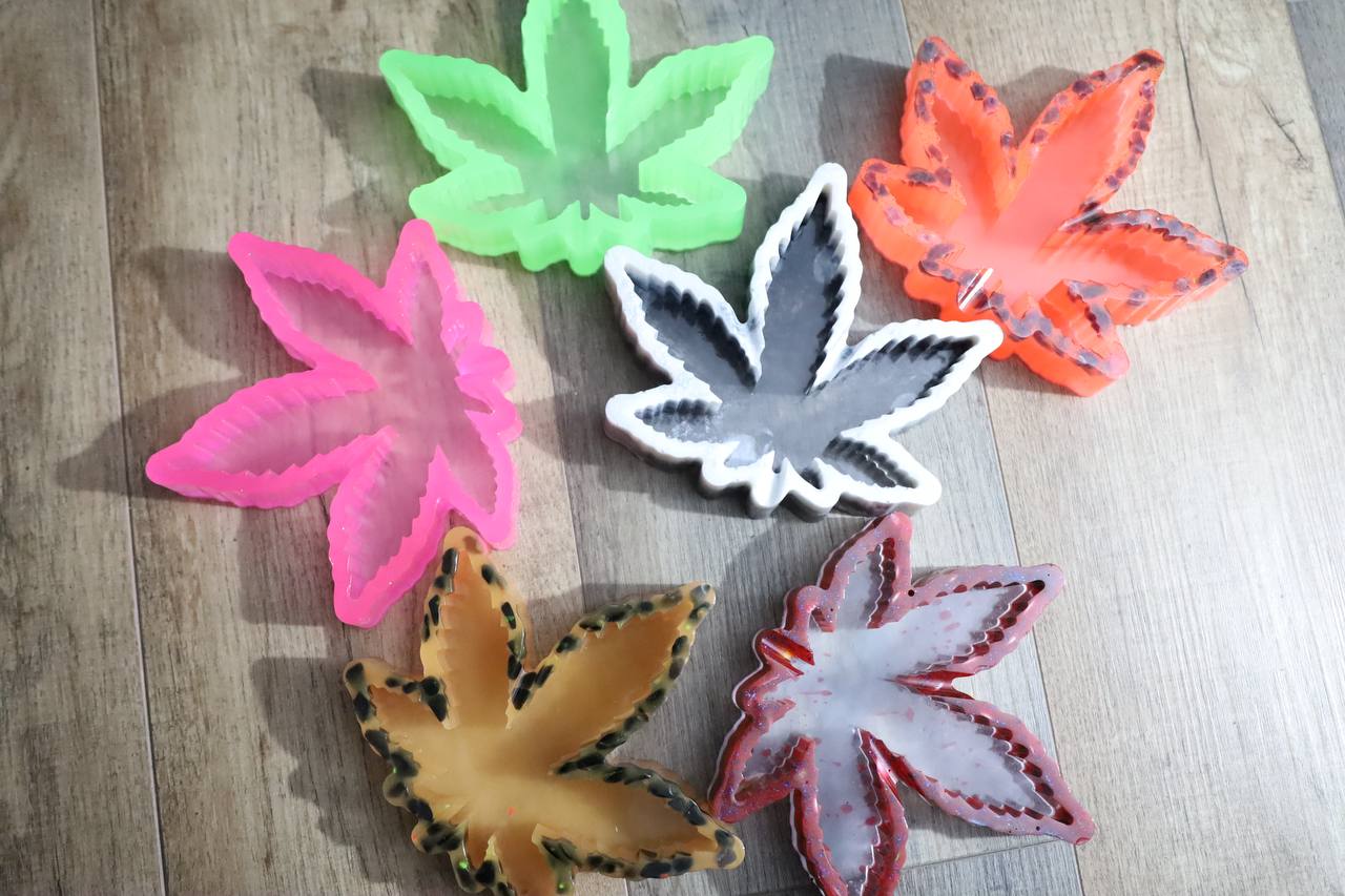 Handcrafted resin art